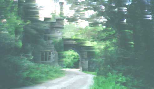 entrance to Castle Dromore in Ireland